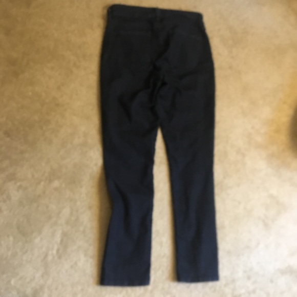 NYDJ Jeans Sheri Slim Dark Wash High Rise LiftTuck - Picture 3 of 7